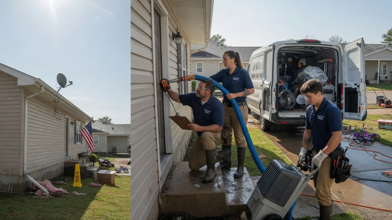 Ceiling Water Damage Restoration in Brewster, NE near me